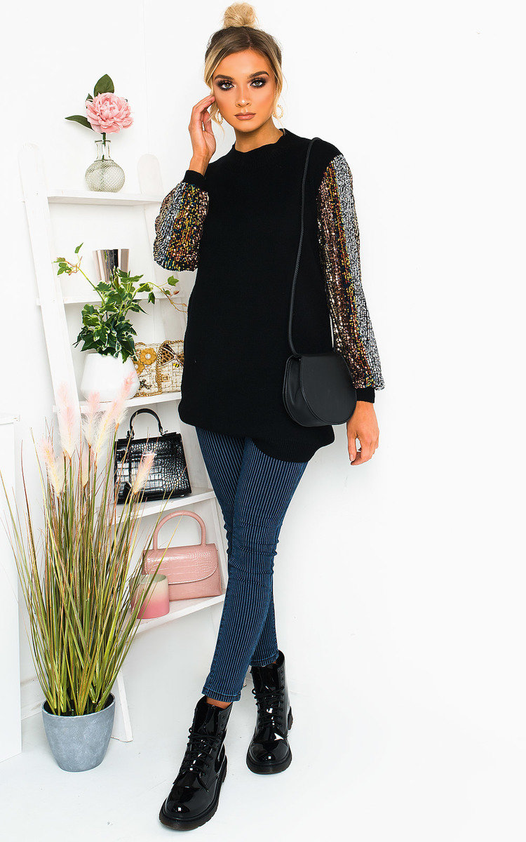 Malia Embellished Knitted Jumper Malia Embellished Knitted Jumper