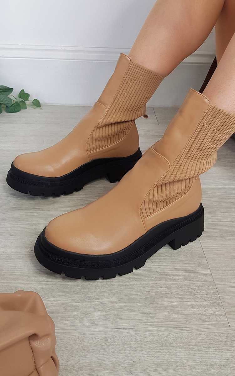 Malisha Chunky Mid Calf Boots Malisha Chunky Mid Calf Boots