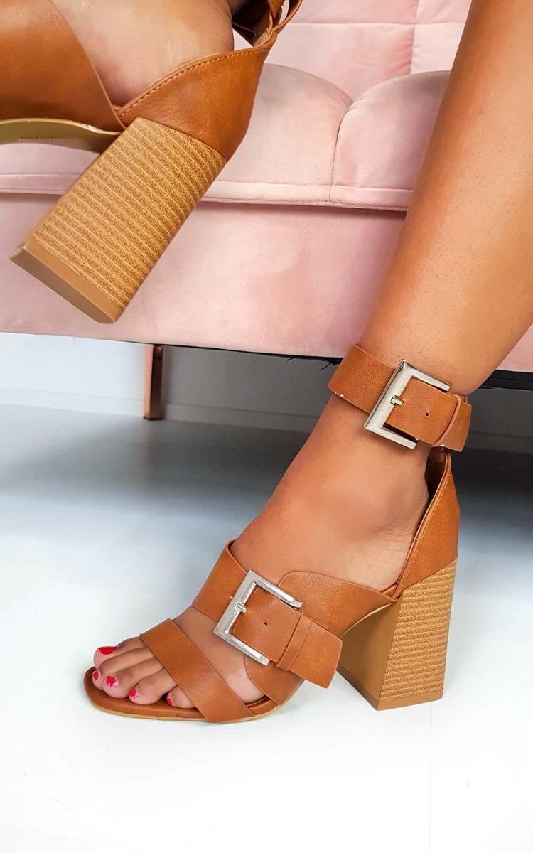 Martha Buckle Block Heels Thumbnail Martha Buckle Block Heels Thumbnail