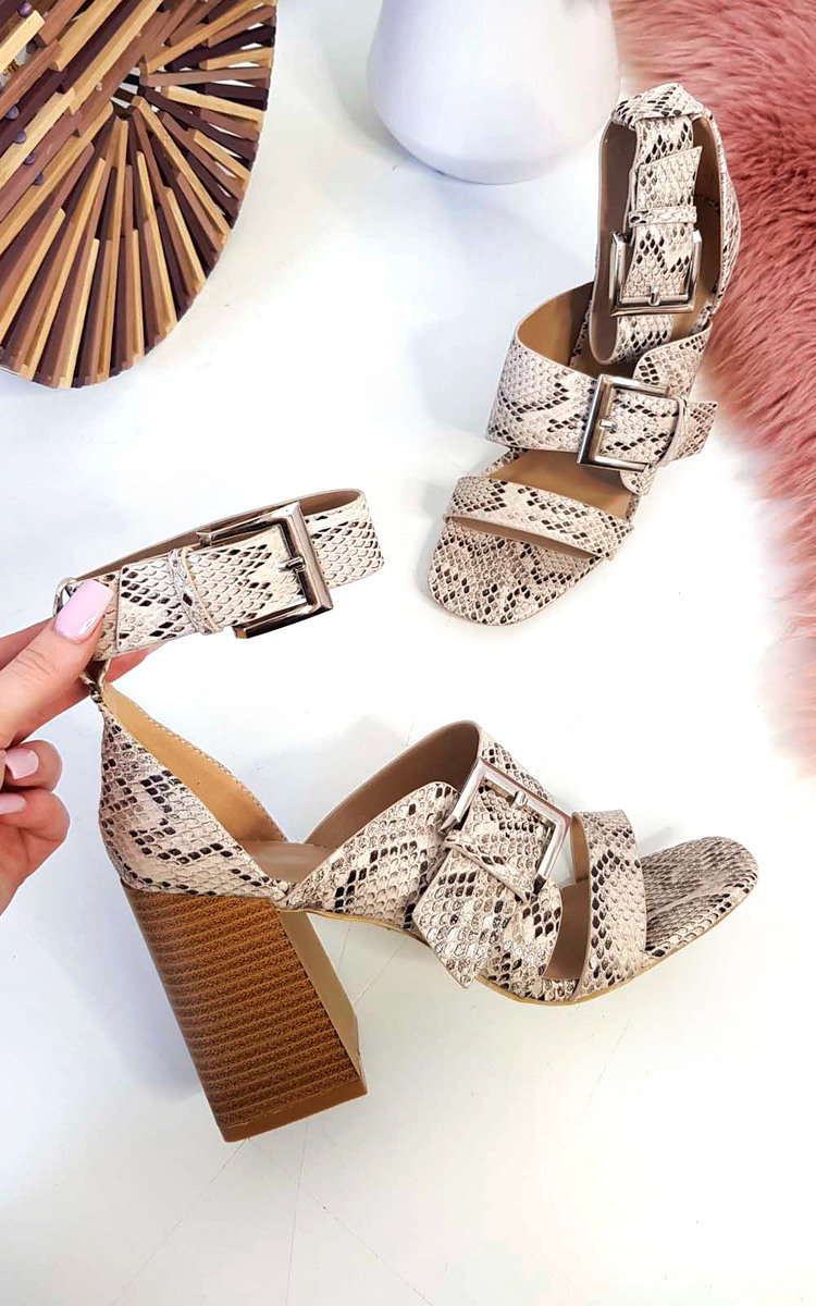 Martha Buckle Block Heels Thumbnail Martha Buckle Block Heels Thumbnail