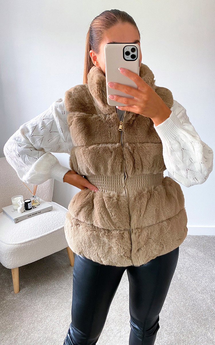 Martha Faux Fur Gilet Thumbnail