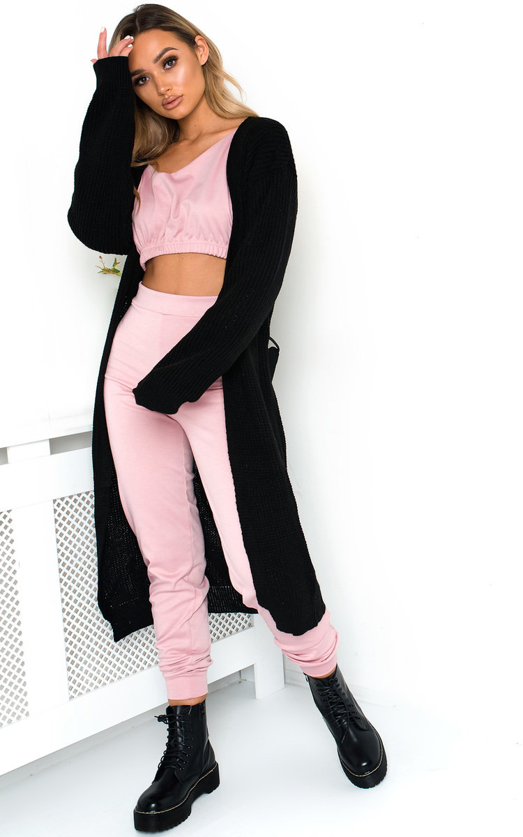 Mav Longline Knitted Cardigan Thumbnail Mav Longline Knitted Cardigan Thumbnail
