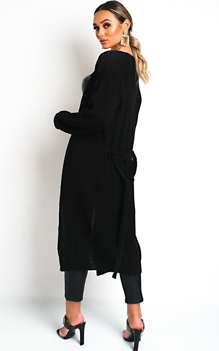 Mav Longline Knitted Cardigan Thumbnail Mav Longline Knitted Cardigan Thumbnail