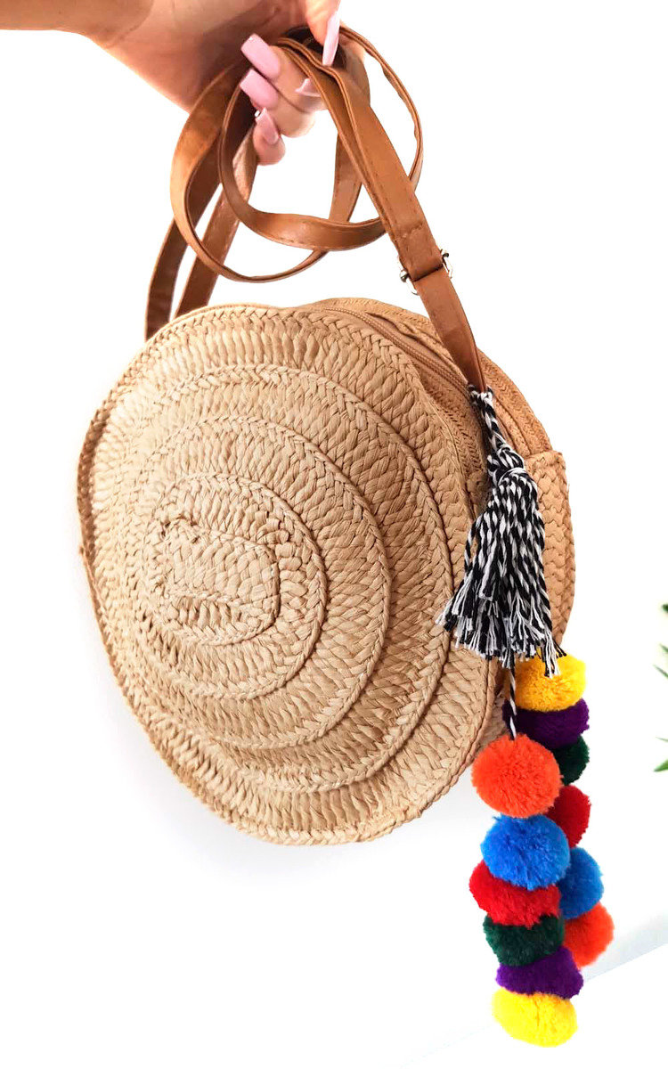 Mav Straw Circle Handbag Thumbnail Mav Straw Circle Handbag Thumbnail
