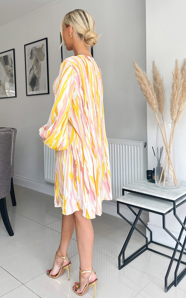 Meghan Printed Midi  Shirt Dress Thumbnail