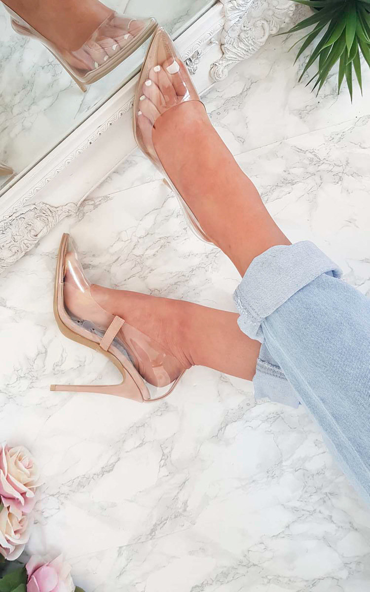 Mia Perspex Court Heels Thumbnail Mia Perspex Court Heels Thumbnail