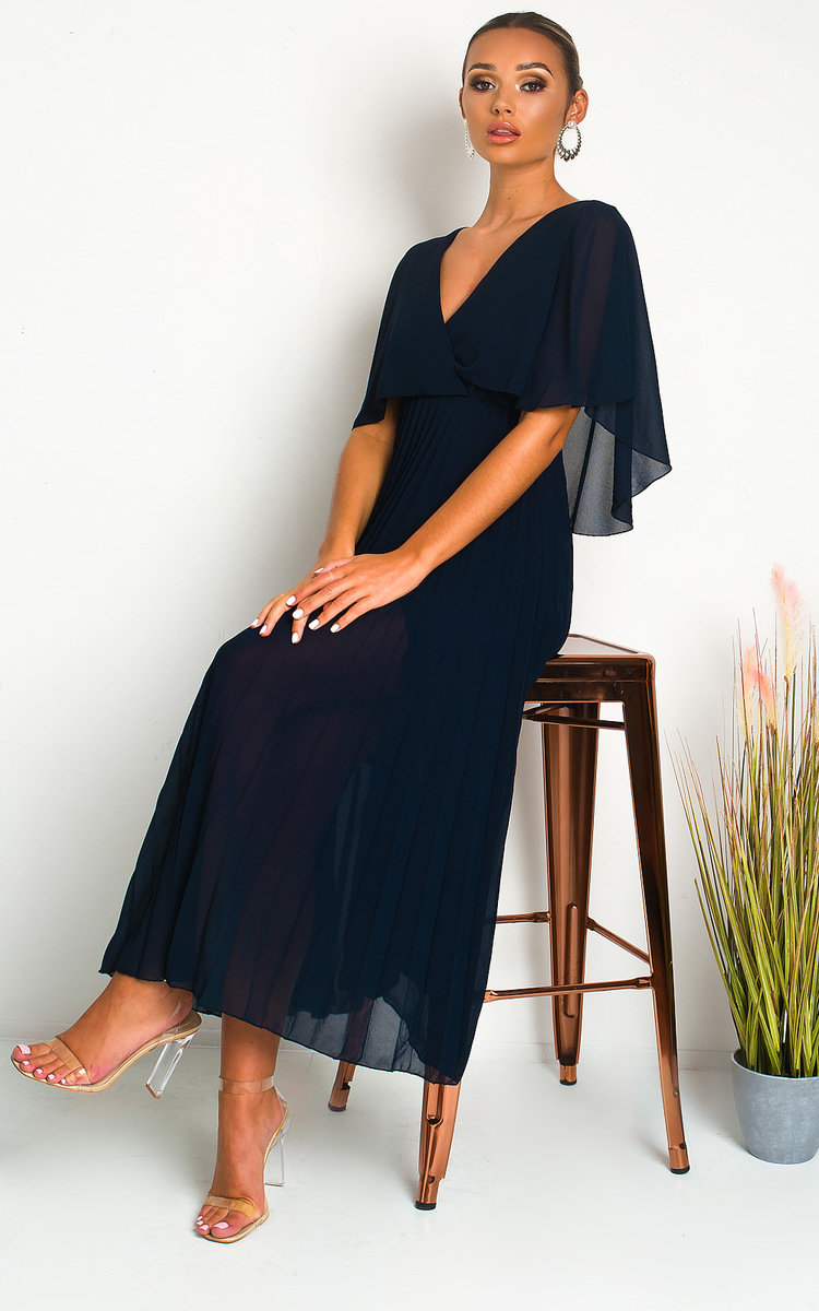 Michaela Pleated Maxi Dress Thumbnail Michaela Pleated Maxi Dress Thumbnail