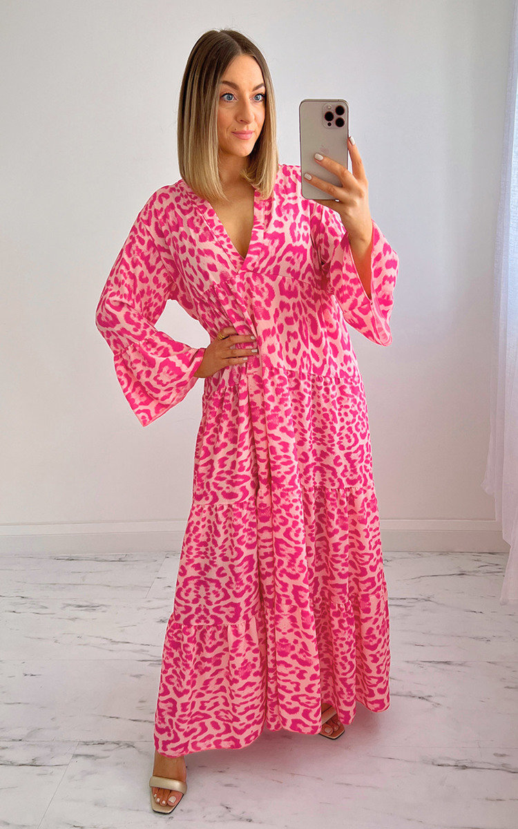 Milda Printed Maxi Dress