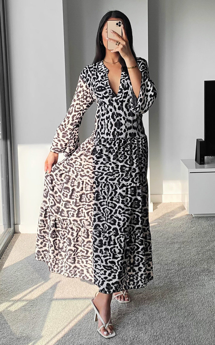 Milda Printed Maxi Dress