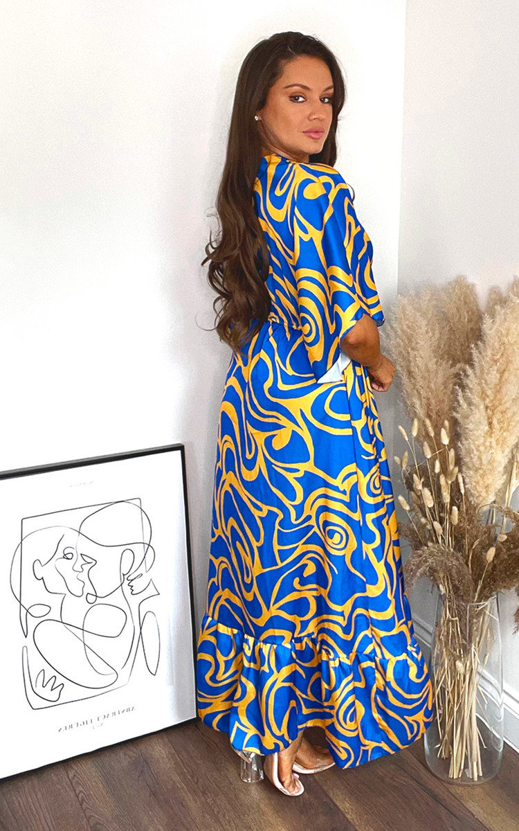 Millie Printed Maxi Dress Thumbnail