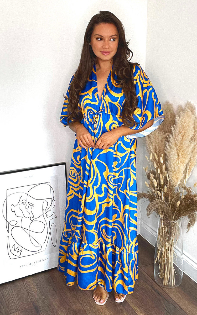 Millie Printed Maxi Dress Thumbnail