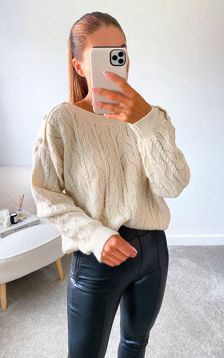 Minny Cable Knit Jumper Thumbnail Minny Cable Knit Jumper Thumbnail