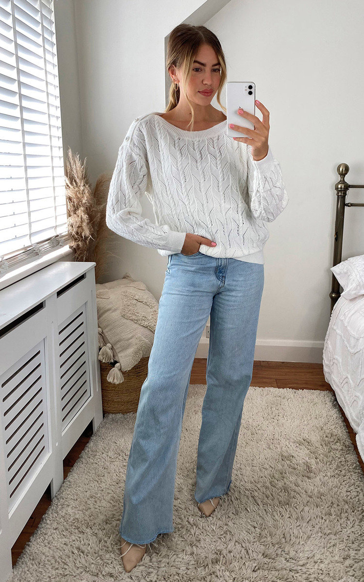 Minny Cable Knit Jumper Thumbnail Minny Cable Knit Jumper Thumbnail