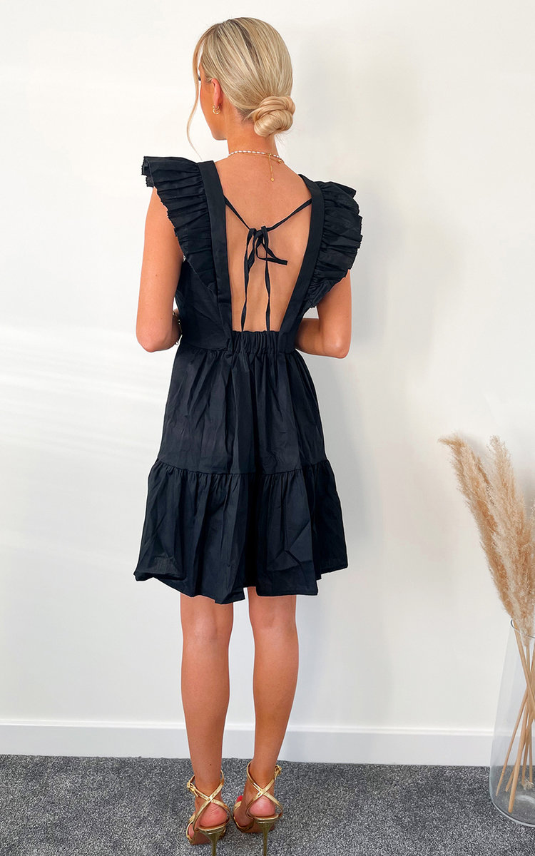 Miriam Ruffle Design Mini Dress Thumbnail Miriam Ruffle Design Mini Dress Thumbnail