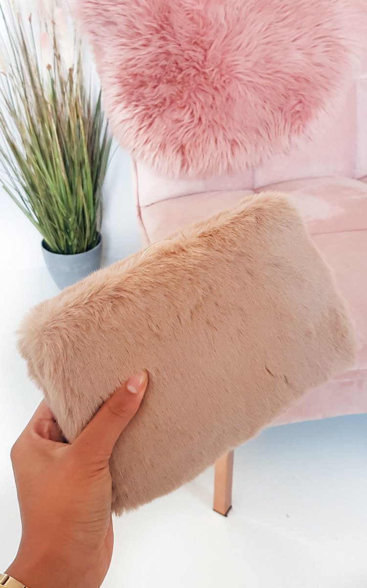 Misty Faux Fur Clutch Bag Thumbnail