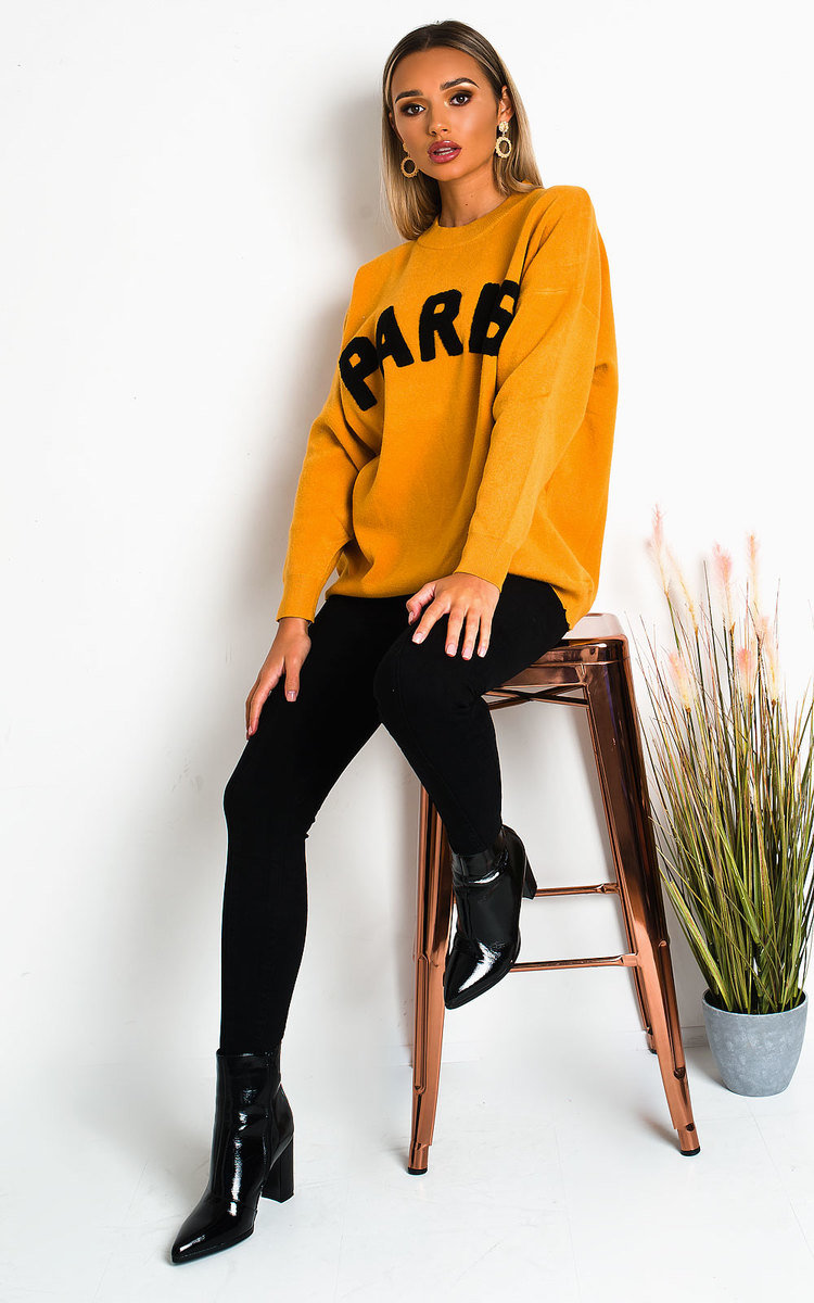 Molli Slogan Oversized Jumper Thumbnail Molli Slogan Oversized Jumper Thumbnail