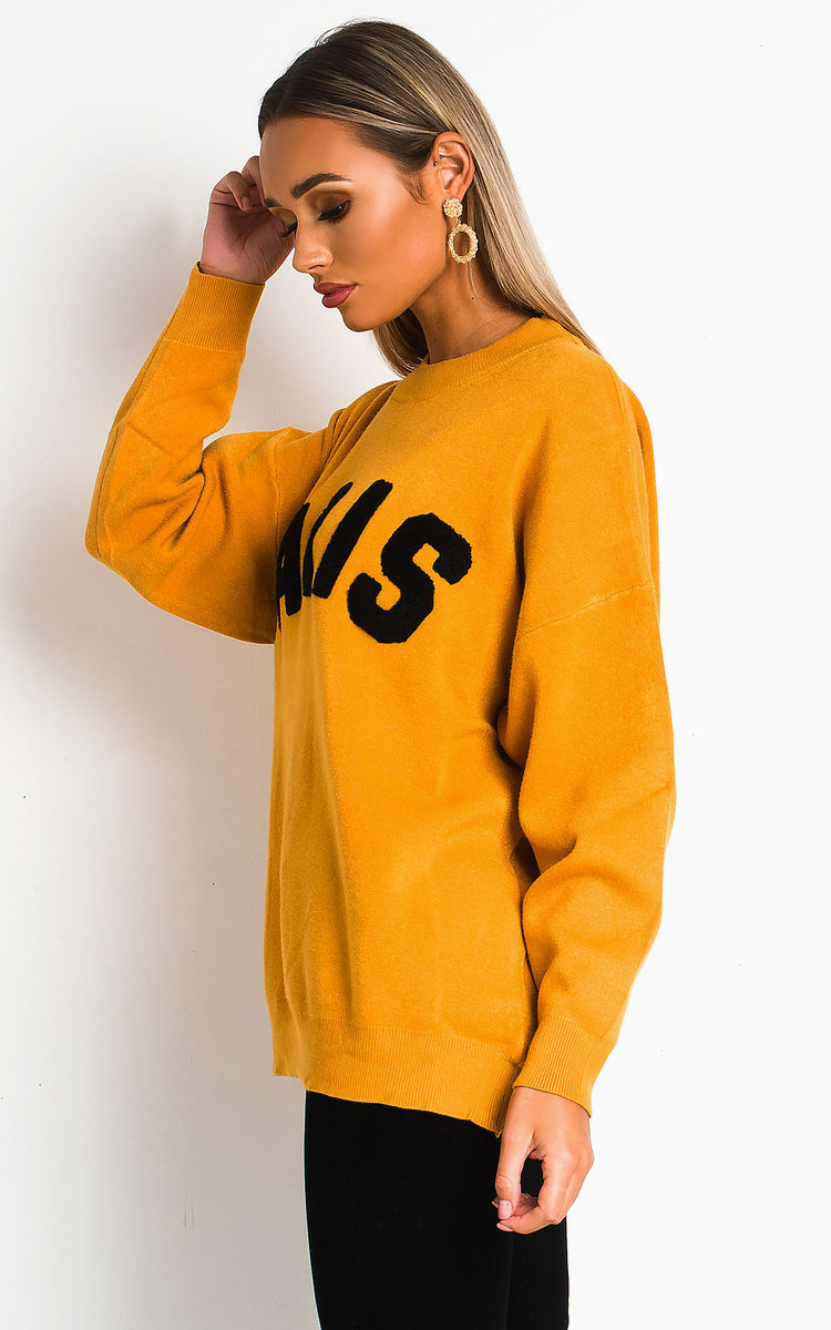 Molli Slogan Oversized Jumper Thumbnail Molli Slogan Oversized Jumper Thumbnail