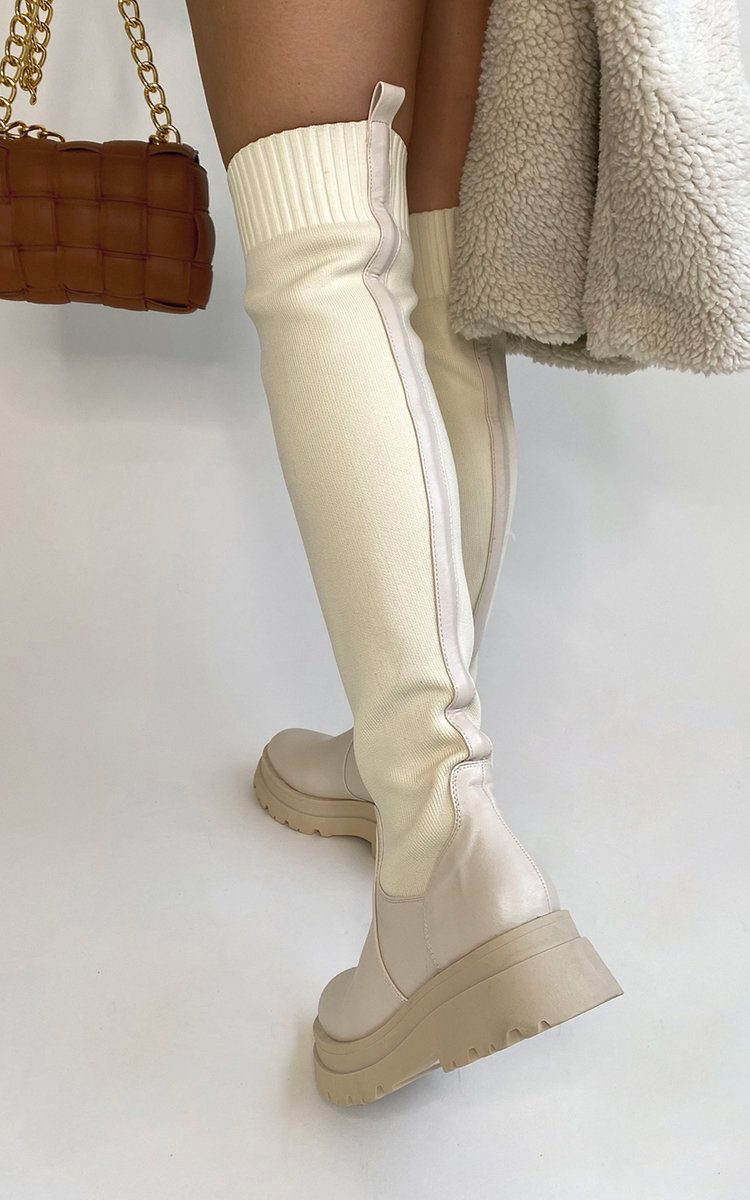 Mollie Knee High Chunky Boots Thumbnail Mollie Knee High Chunky Boots Thumbnail