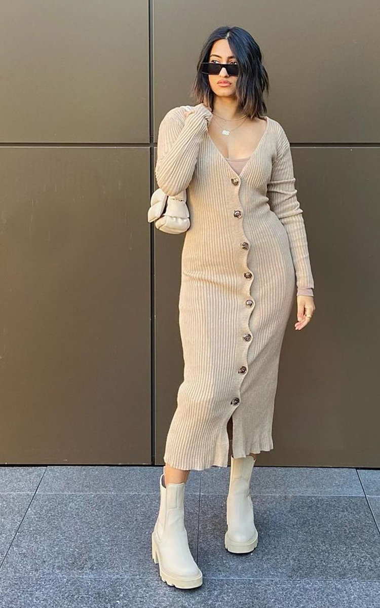 Molly Knitted Button Down Maxi Dress Molly Knitted Button Down Maxi Dress