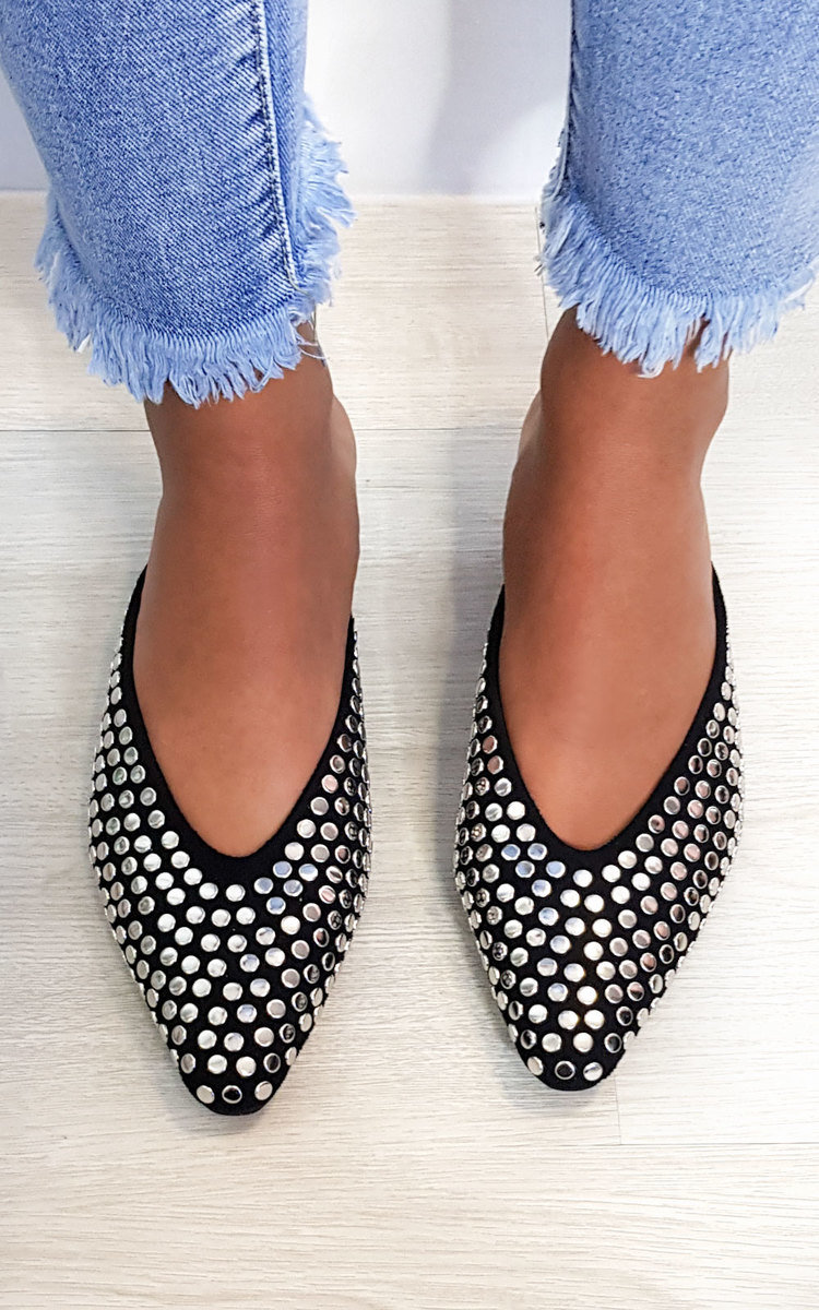white mule flats