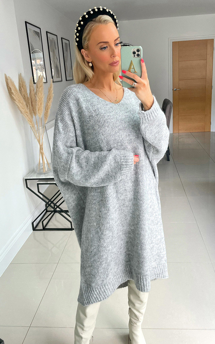 Monica Longline Knitted Maxi Dress Thumbnail Monica Longline Knitted Maxi Dress Thumbnail