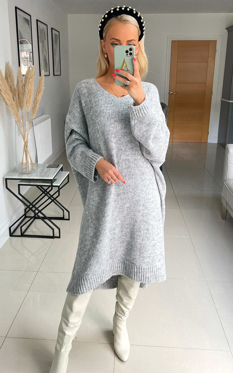 Monica Longline Knitted Maxi Dress Thumbnail Monica Longline Knitted Maxi Dress Thumbnail