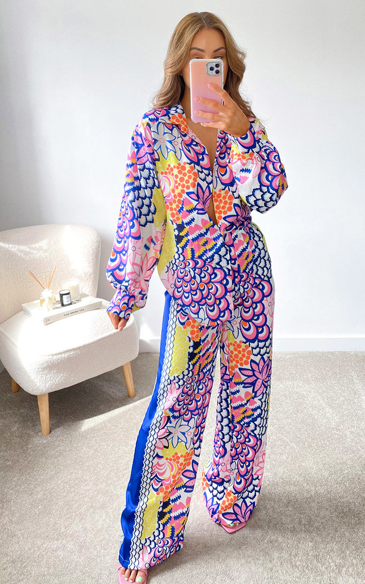 Monica Printed Shirt and Trouser Co-ord Monica Printed Shirt and Trouser Co-ord