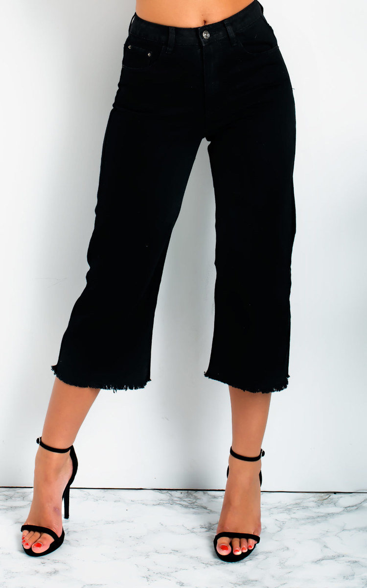 Nadine Mid Rise Cropped Flared Jeans Thumbnail