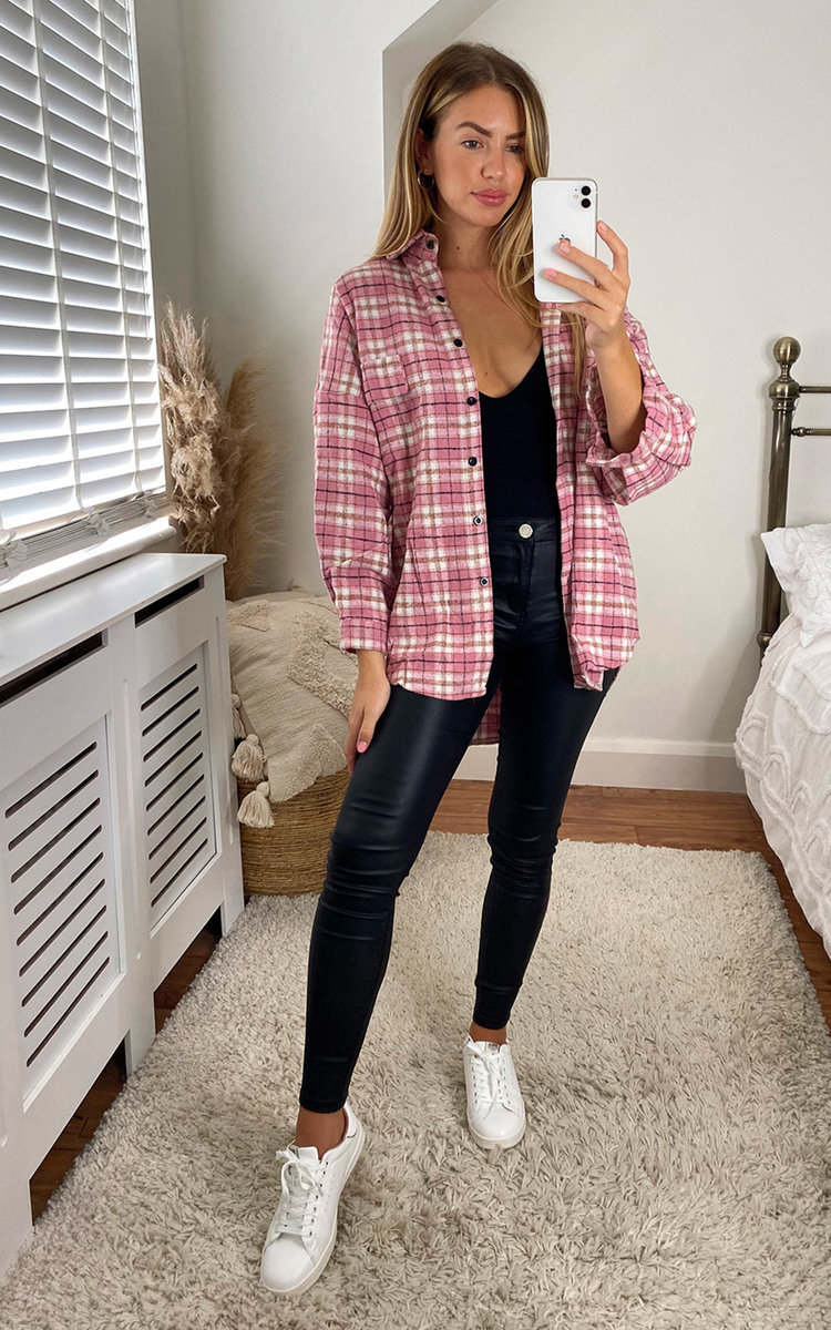 Nala Checked Printed Shirt Nala Checked Printed Shirt