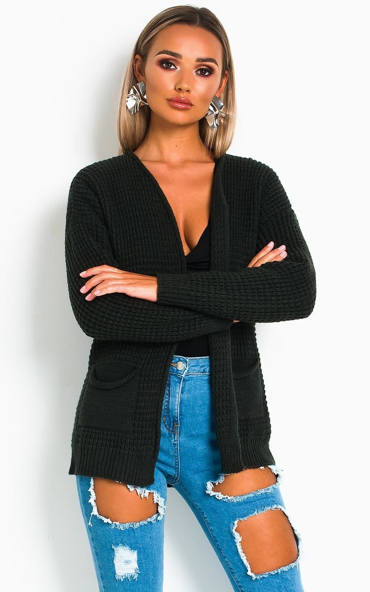 Nana Longline Knitted Cardigan Thumbnail