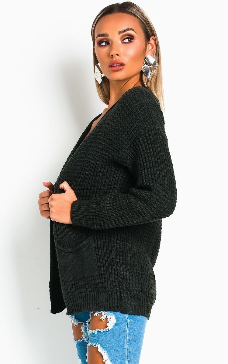 Nana Longline Knitted Cardigan Thumbnail