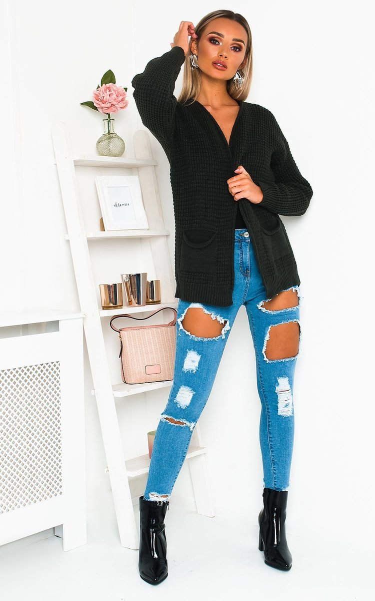 Nana Longline Knitted Cardigan Nana Longline Knitted Cardigan