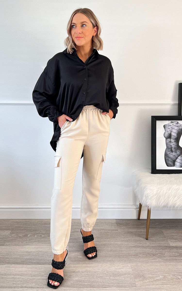 Nancy Cuffed Pocket Trouser