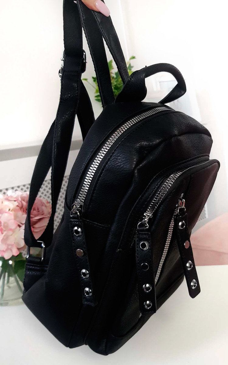 Naya Faux Leather Backpack Bag Thumbnail Naya Faux Leather Backpack Bag Thumbnail