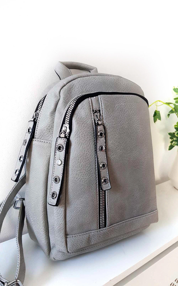 Naya Faux Leather Backpack Bag Thumbnail Naya Faux Leather Backpack Bag Thumbnail