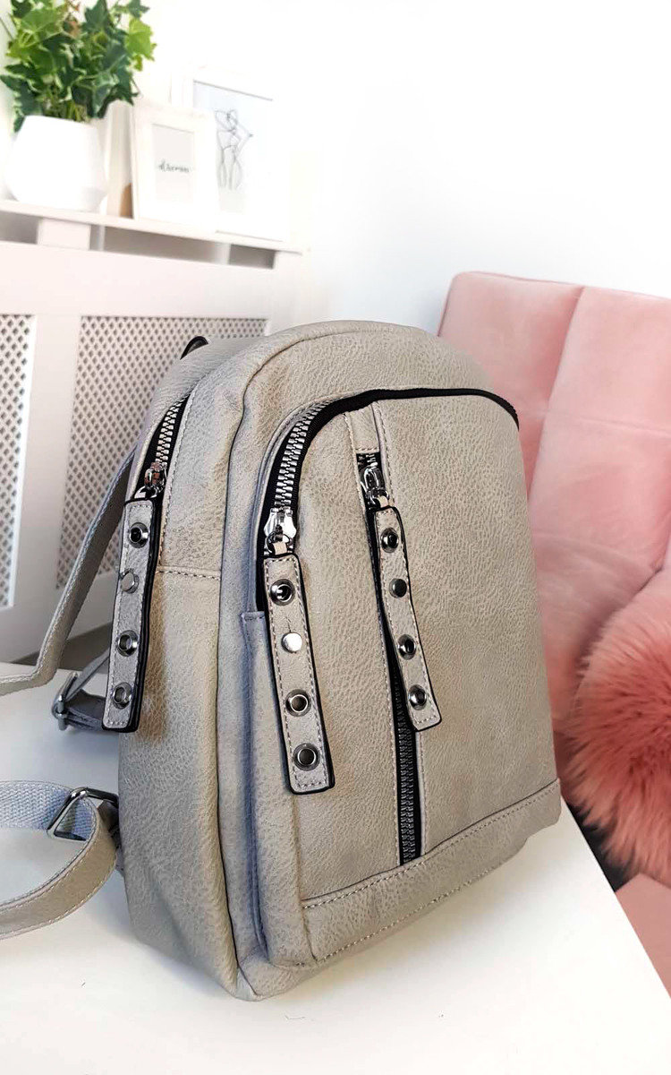 Naya Faux Leather Backpack Bag Naya Faux Leather Backpack Bag