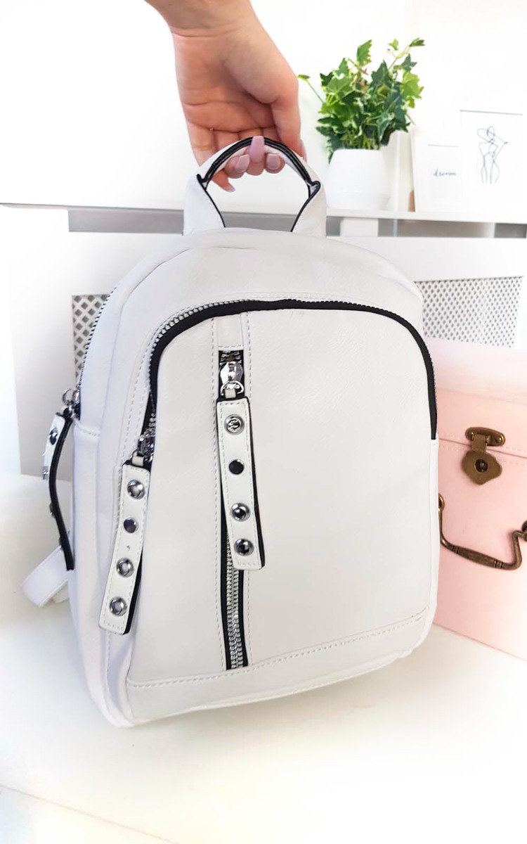Naya Faux Leather Backpack Bag Thumbnail Naya Faux Leather Backpack Bag Thumbnail