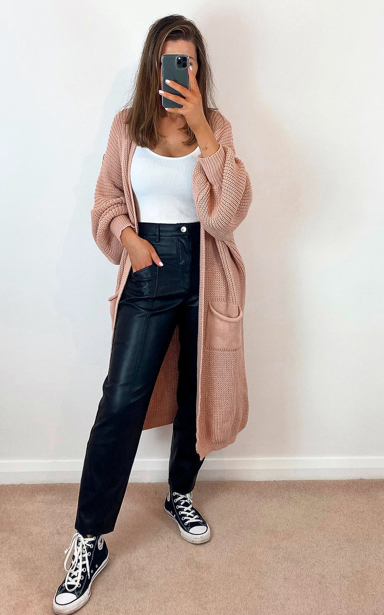 Naya Longline Knitted Cardigan Thumbnail Naya Longline Knitted Cardigan Thumbnail