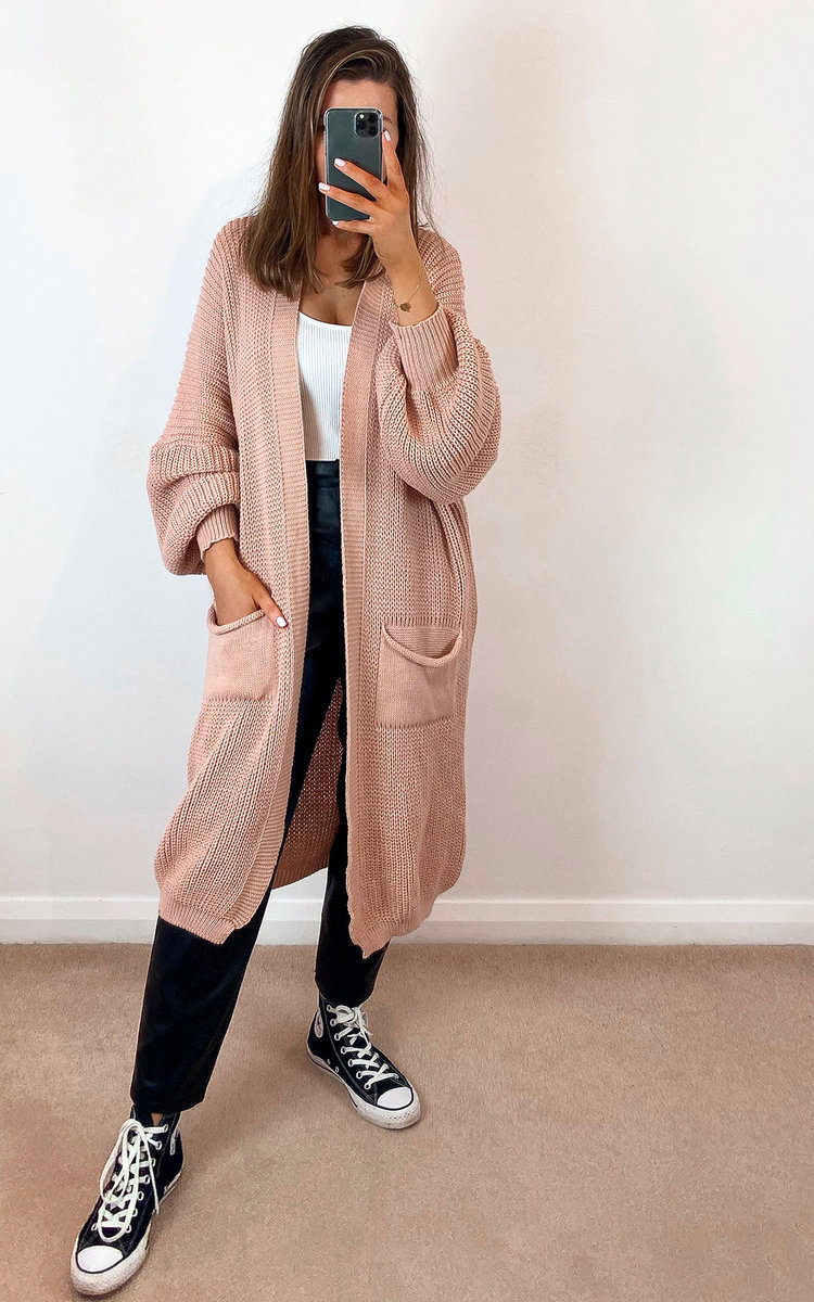 Naya Longline Knitted Cardigan