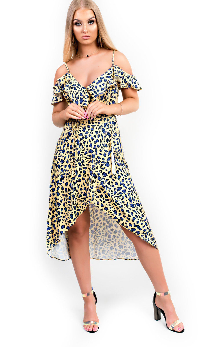 Neela Printed Midi Dress Thumbnail