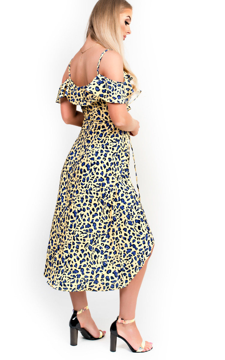 Neela Printed Midi Dress Thumbnail