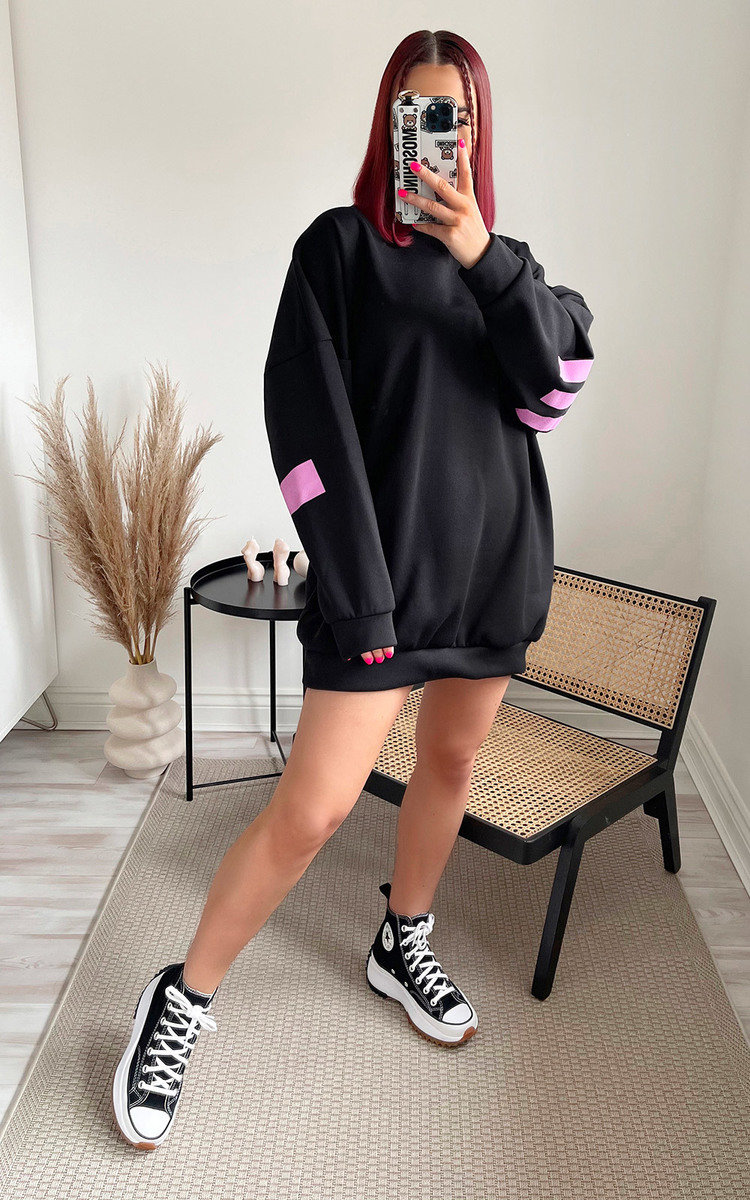 Nero Printed Jumper Dress Thumbnail Nero Printed Jumper Dress Thumbnail