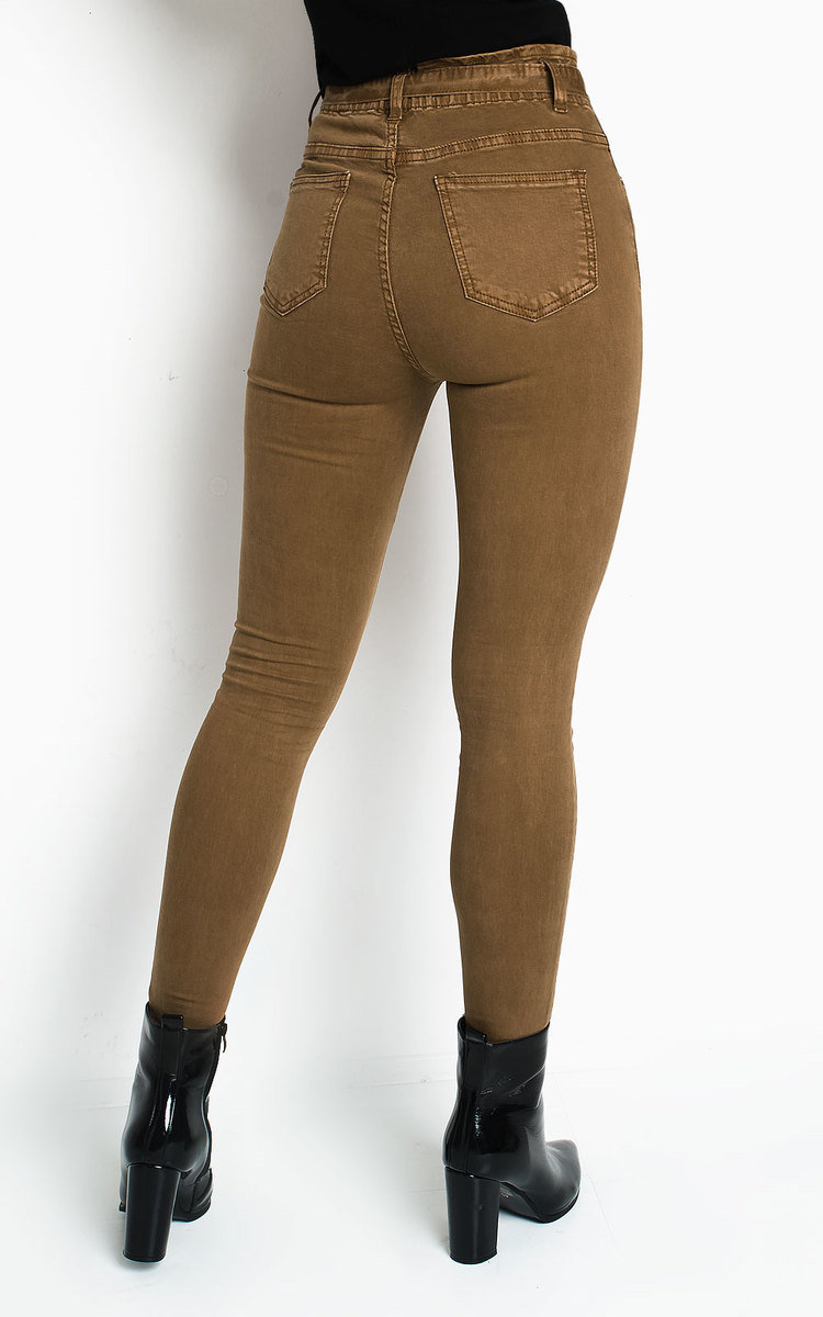 Nicki Tie Waist Denim Jeans Thumbnail Nicki Tie Waist Denim Jeans Thumbnail