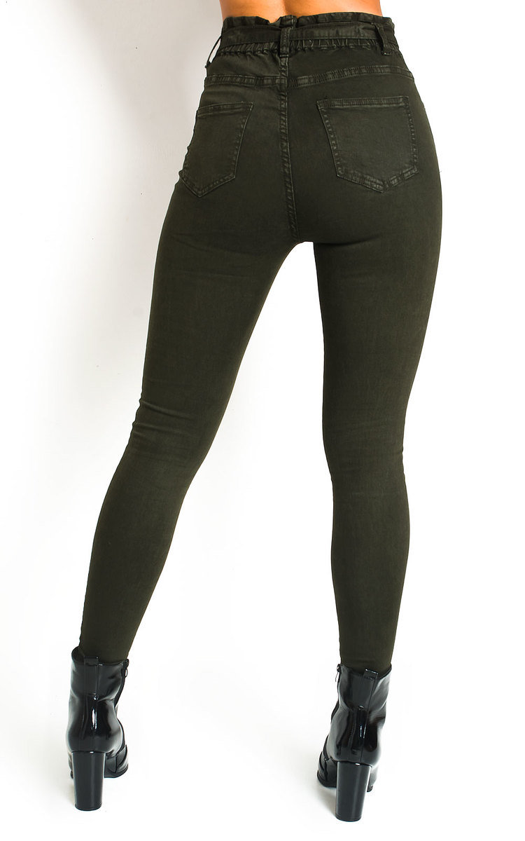Nicki Tie Waist Denim Jeans Thumbnail Nicki Tie Waist Denim Jeans Thumbnail