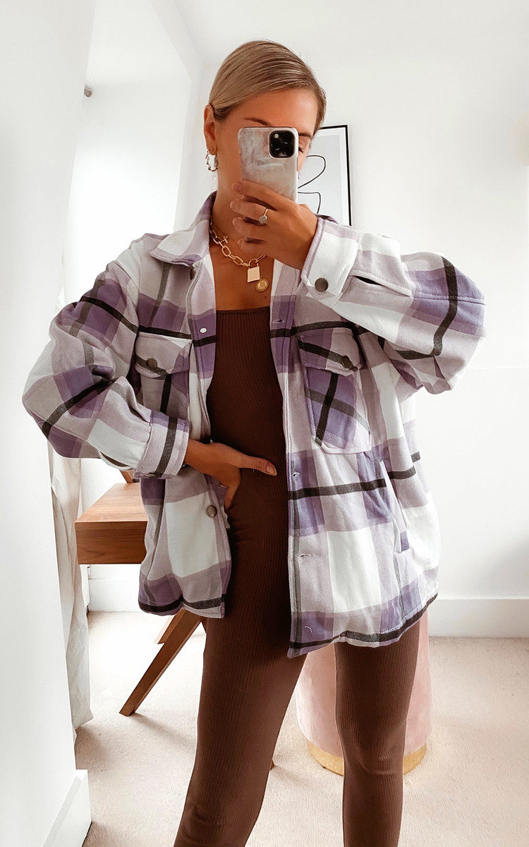 Nika Checked Over Shirt Thumbnail Nika Checked Over Shirt Thumbnail