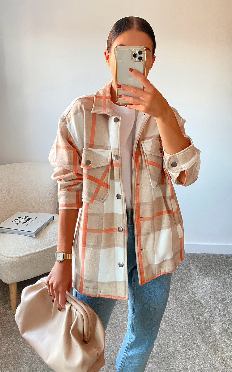 Nika Checked Over Shirt Nika Checked Over Shirt