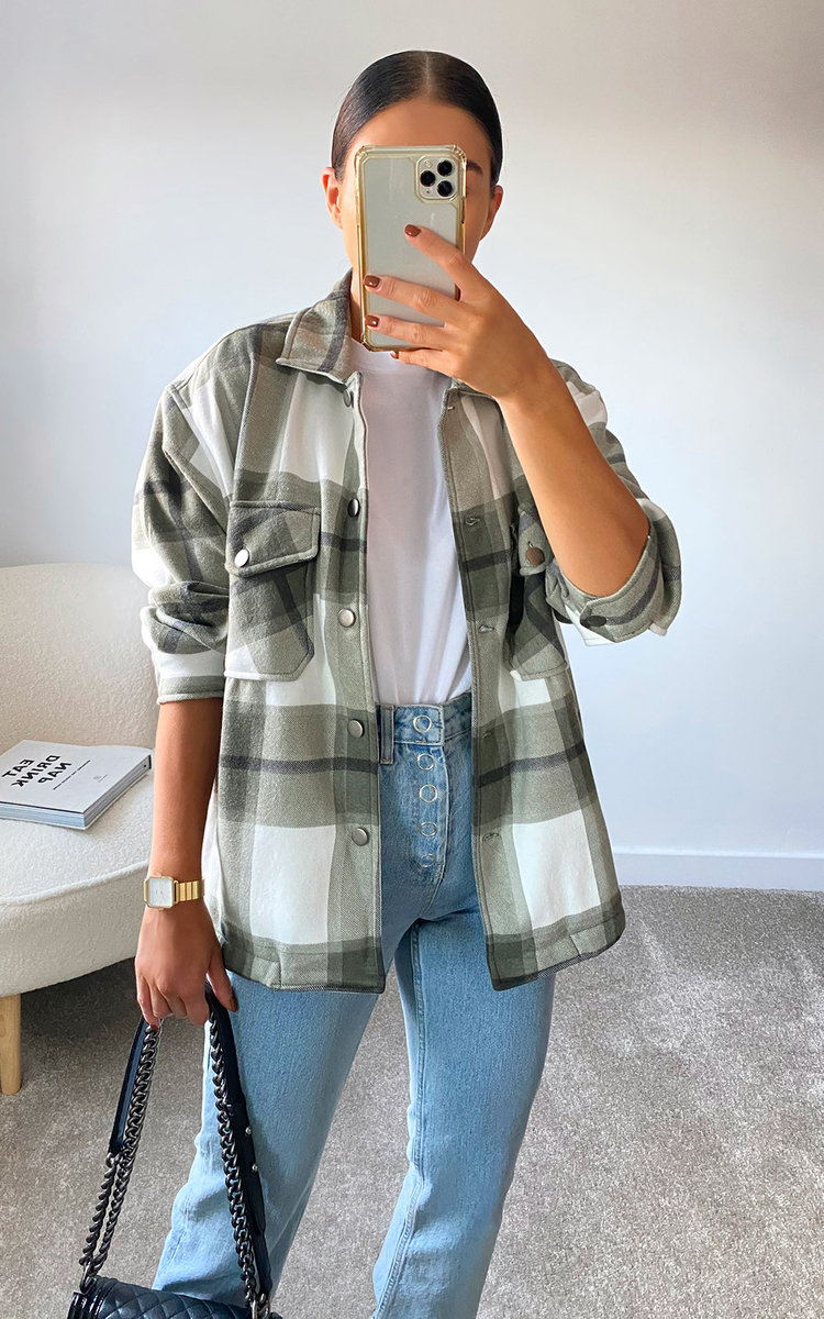 Nika Checked Over Shirt Thumbnail Nika Checked Over Shirt Thumbnail