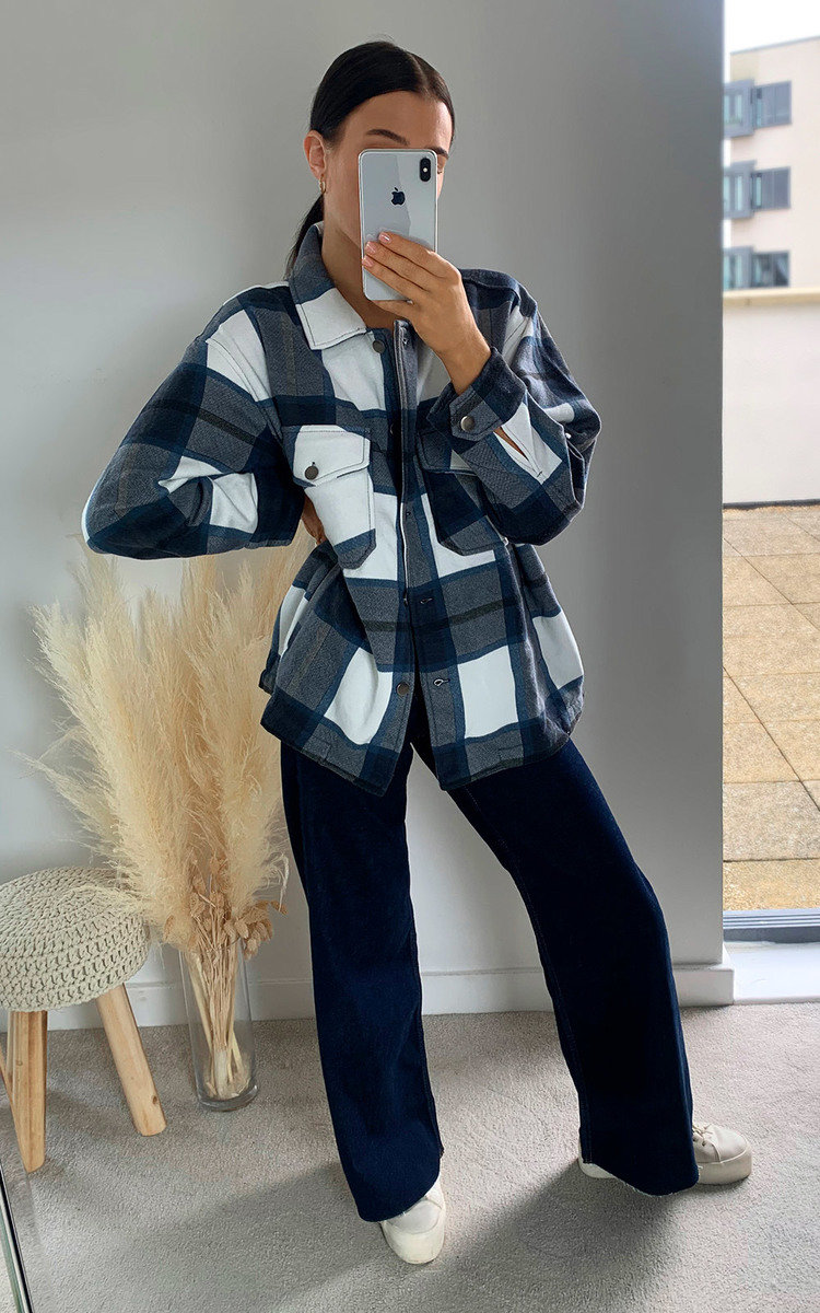 Nika Checked Over Shirt Nika Checked Over Shirt