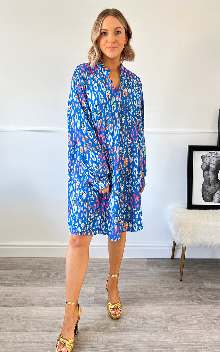 Novah Printed Smock Dress Thumbnail Novah Printed Smock Dress Thumbnail