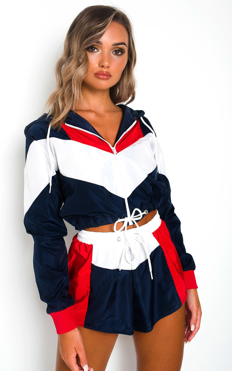 Nya Sports Style Jacket and Shorts Co-ord 